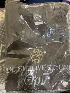 アイナナ Op.7 Tシャツ ダークグレー ポリッシュ・ライブ・ビヨンド 未開封