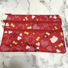 ハローキティ 3連ポーチ 新品未使用