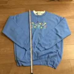 古着　刺繍トレーナー