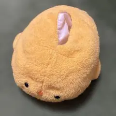 しろたん　ティッシュカバー　イエロー