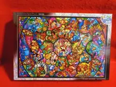 『 ディズニー ステンドアートパズル』1000ピース オールスターステンドグラス