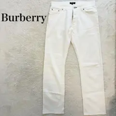 Burberry Black Label ホワイトデニムパンツ 76