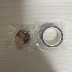 INI XQUAREフェンファン ガチャ顔アクリルキーホルダー マスキングテープ