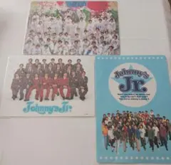 １９９９年代　Johnny's Jr. 下敷き3枚セット+おまけ付き格安