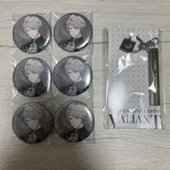 アイドリッシュセブン アイナナ VALIANT 缶バッジ キーホルダー 八乙女楽