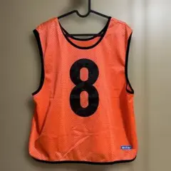 ビブス　オレンジ ゲームベスト 8