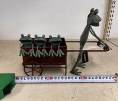E-壁 レア 希少 ビンテージ 陶器製 タクシー 置物 民芸品 車 カー