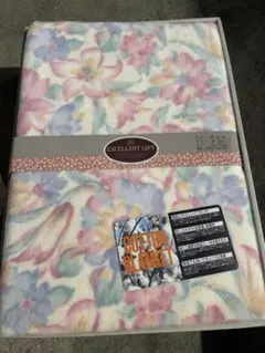 綿毛布　140×200 エクセレントギフト　パフタッチ　年中　丸洗い　コットン