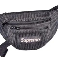 Supreme メッシュショルダーバッグ ブラック