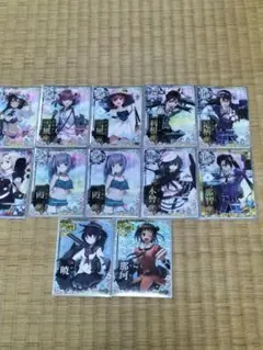 艦これアーケード改.改二艦10枚+増設2枚セット
