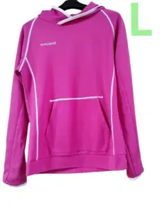 ルコック　スポーツ　レディースL ピンク　ゴルフウェア　パーカー
