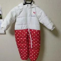 （新品未使用）キティ ジャンプスーツ スノースーツ スキーウエア　防寒