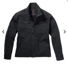 WORKMAN ワンダーストレッチ(R) ハイパー長袖ジャケット ブラックのサムネイル