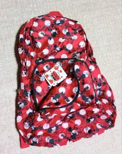 Disney ミニーマウス 折りたたみリュック【新品・未使用】