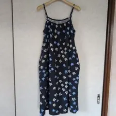 marimekko 花柄 ノースリーブワンピース