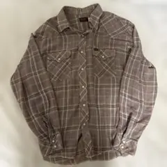 80s Wrangler チェックシャツ　MADE IN USA