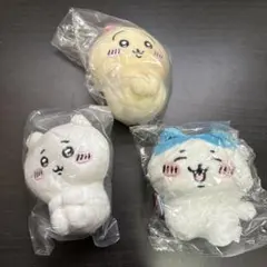 #1026 ちいかわ ミニぬいぐるみストラップ 3点セット 新品