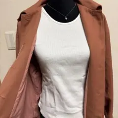 【未使用タグ付】MURUA ムルーア ルーズシャツブルゾン F 秋