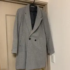 チェスターコート ロングコート グレー　コート