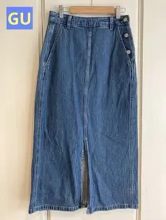 美品★GU★デニムタイトスカート