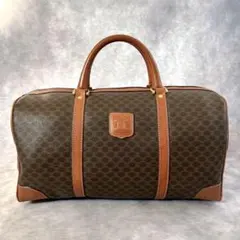 当時物　セリーヌ　ボストンバッグ　旅行カバン　マカダム柄　トリオンフ　オールドのサムネイル