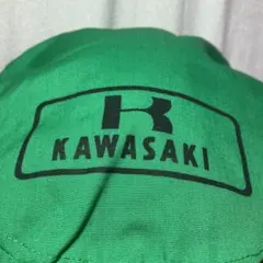 Kawasaki カワサキ ロゴプリント ハンチング帽 レトロ ビンテージ XLのサムネイル