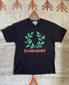 TRANSPORT ブラック Tシャツ Lサイズのサムネイル