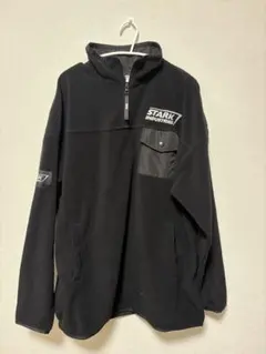 STARK INDUSTRIES フリースジャケット ブラック