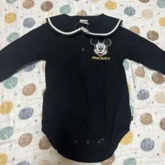 ミッキー ロンパース　80 futafutaディズニー