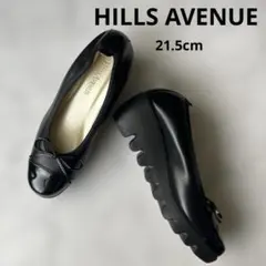 HILLS AVENUE リボン付き ウェーブソール パンプス 21.5のサムネイル