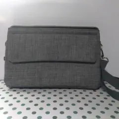 ショルダーバッグ グレー