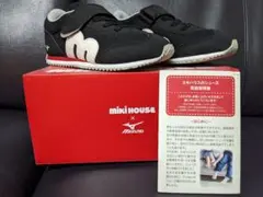 【新品】ミキハウス ミズノ 18センチ ブラック