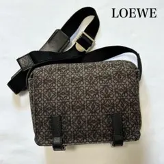 ■LOEWE■ミリタリーメッセンジャー アナグラムジャカード ショルダーバッグのサムネイル