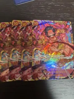 ワンピース カードゲーム ゴール・D・ロジャー シークレット　4枚セット