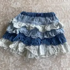 120cm フリフリスカートパンツ