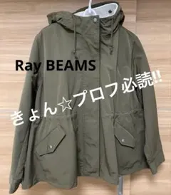 【美品】Ray BEAMS ボアベスト付きマウンテンパーカー