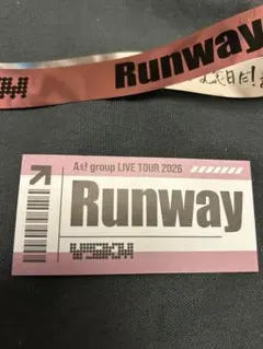 Aぇ！group LIVE TOUR 2026 Runway 銀テープ 落下物
