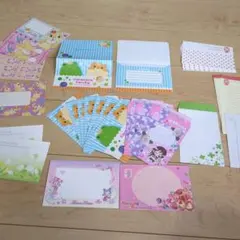 いろいろなキャラクター封筒セット