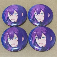 【匿名配送】 あんスタ ALKALOID 礼瀬マヨイ 缶バッジ 4点セット