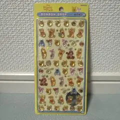 くまのプーさん ボンボンドロップミニ シール