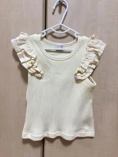 petit main ノースリーブ フリル　100cmのサムネイル