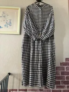 ❣️sm2ギンガムチェック 長袖シャツワンピース❣️