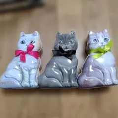 CHATROIS　猫型空き缶　3個セット