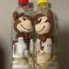 ミッキー ミニーぬいぐるみ ボトル入り