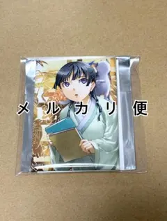 409 薬屋のひとりごと 原作小説カフェ スクエア缶バッジ 猫猫