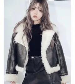 MURUA ムルーア　ヴィンテージライクフェイクムートン