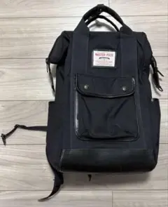 master-piece GABATTE リュック 黒 日本製 迷彩 レザー