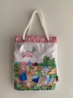 香港ディズニーランド　スプリングフェスタ　トートバッグ　ダッフィー