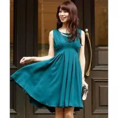 タックシフォンワンピースMサイズ