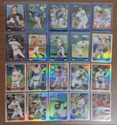 ⑦MLB リフラクターカード(2012～2013年) 60枚